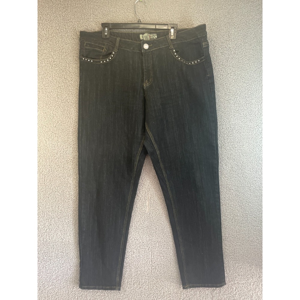 Level 25 Denim Women's Jeans Size 22/23 Black